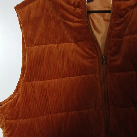Susan Graver Copper Vest - Picture 3 of 6